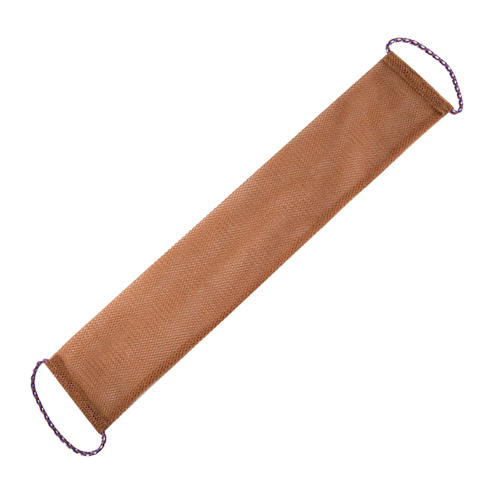 thumbnail image 2 of Toalla de baño exfoliante de nylon - 27,5 pulgadas de largo, diseño con cordón, secado rápido, para fregar el cuerpo, exfoliar la piel muerta, uso familiar, 2 of 2